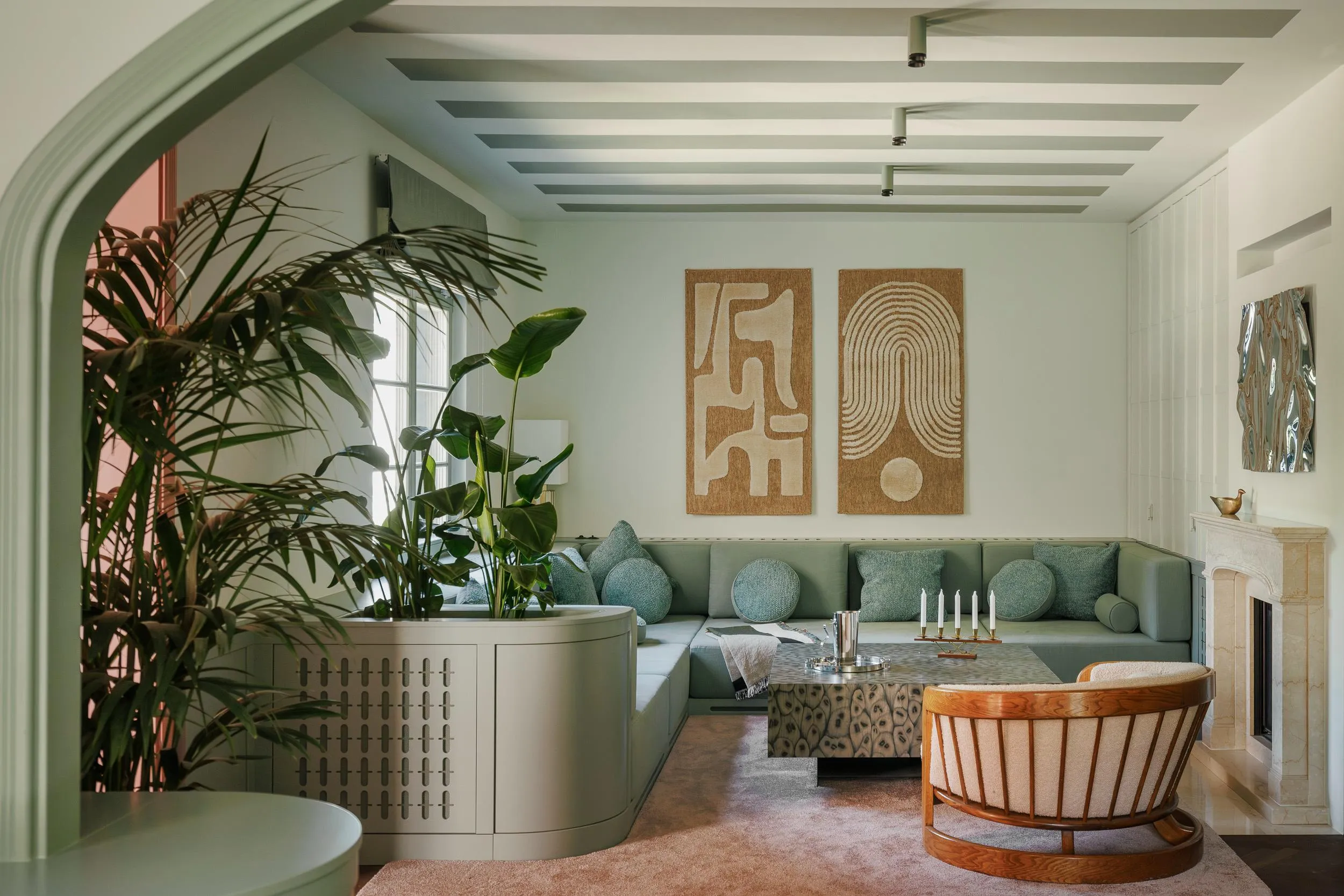 Оттенки зелёного и нотки ар-деко: вилла в тихом районе Берлина - Gallery image 2