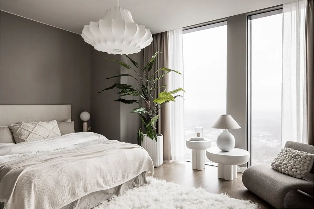 Стильный скандинавский интерьер с видом (85 кв. м) - Gallery image 18