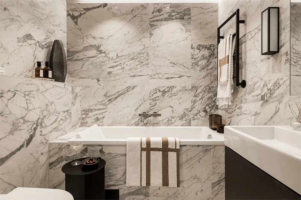 Стильный скандинавский интерьер с видом (85 кв. м) - Gallery image 16