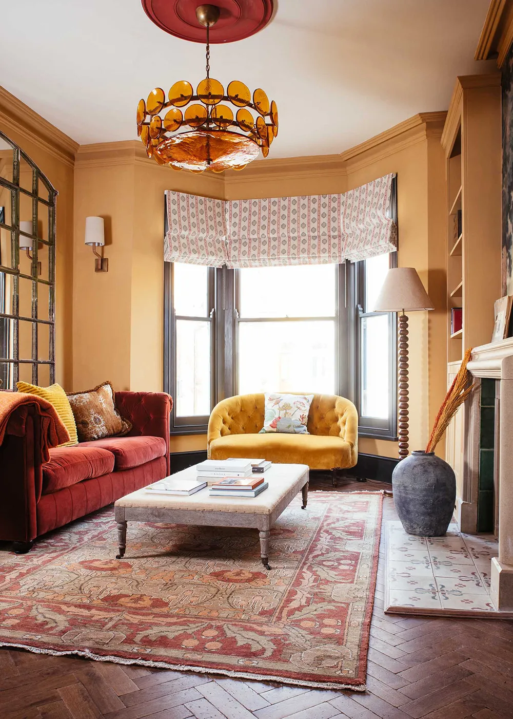 Schöne Farbpalette im Design eines victorianischen Hauses in London - Gallery image 2