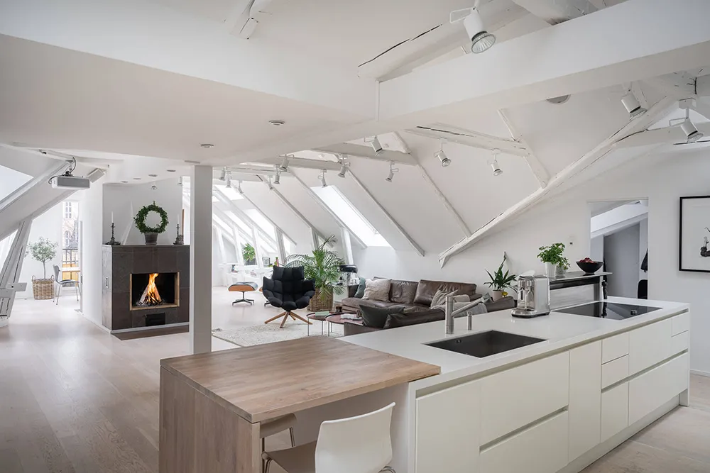 Une magnifique appartement scandinave dans un grenier - Gallery image 6