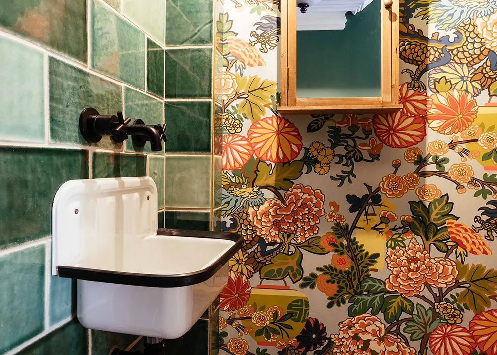 Schöne Farbpalette im Design eines victorianischen Hauses in London - Gallery image 19