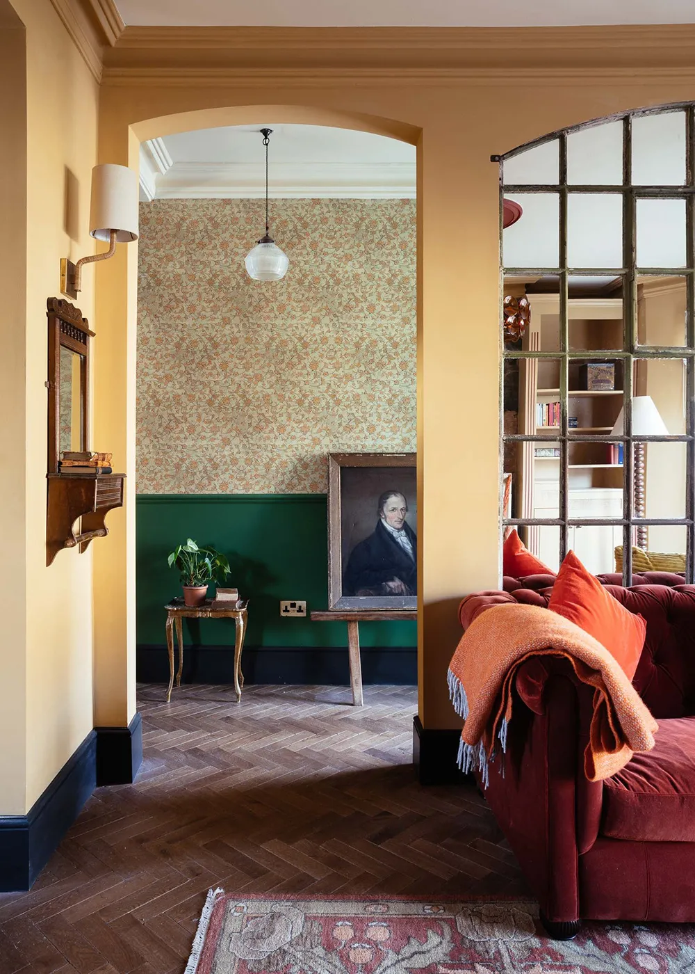 Schöne Farbpalette im Design eines victorianischen Hauses in London - Gallery image 3