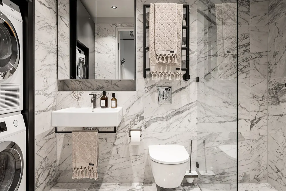 Стильный скандинавский интерьер с видом (85 кв. м) - Gallery image 17