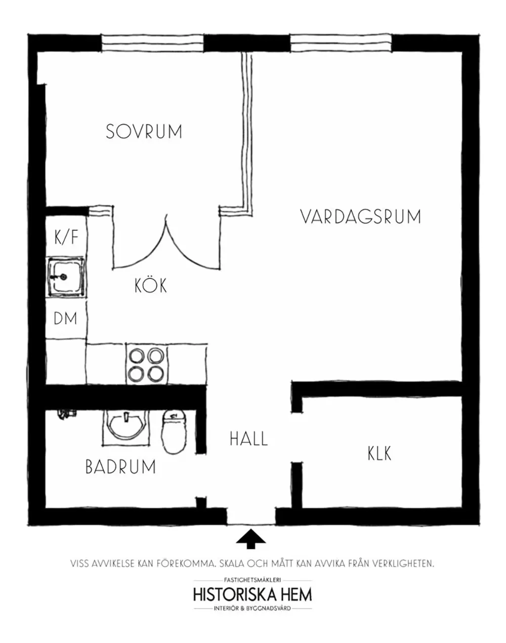 Спальня за стеклом и виды на залив: небольшая квартира в Стокгольме (36 кв. м) - Gallery image 26