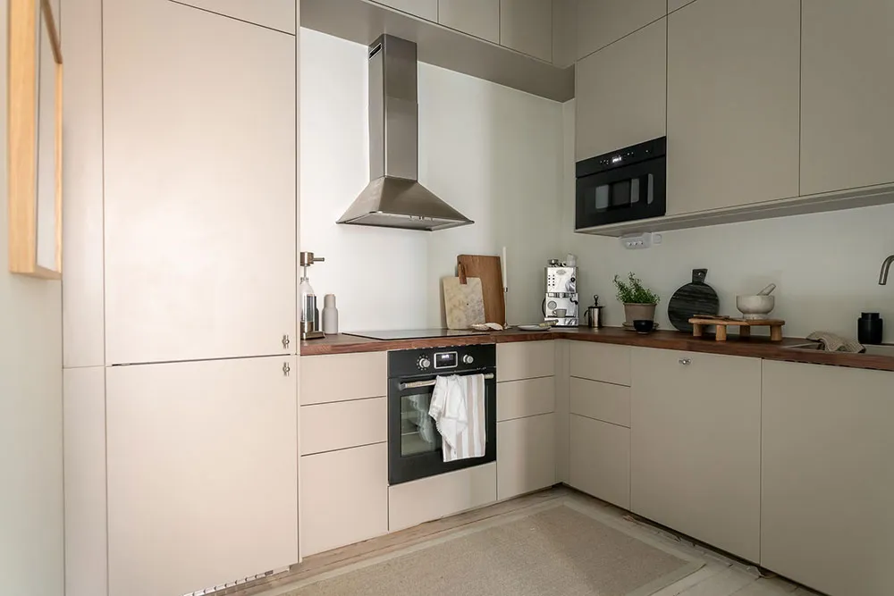 एक स्कैंडिनेवियाई अपार्टमेंट के हरे रंग के इनटीरियर (74 वर्ग मीटर) - Gallery image 23