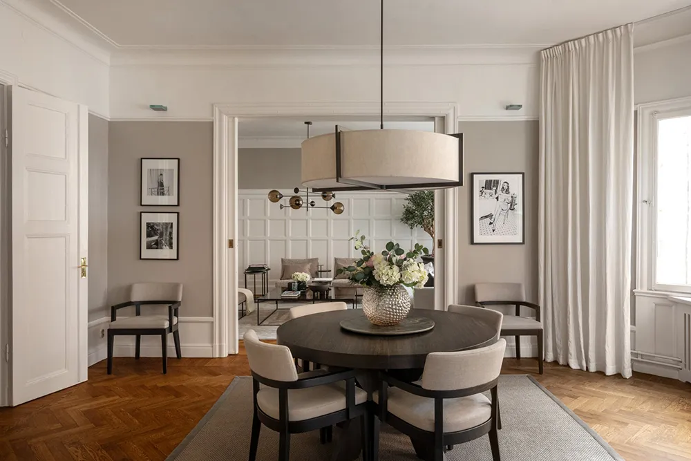 Streng und stilvolle moderne Klassik in Stockholm - Gallery image 6