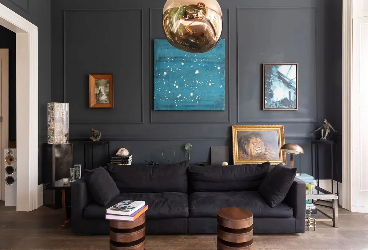 Effets de contraste et détails vintage : une belle maison à Londres - Gallery image 6