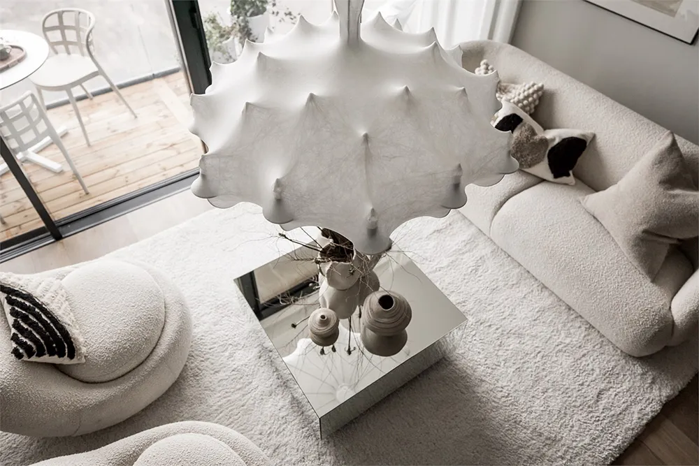 Стильный скандинавский интерьер с видом (85 кв. м) - Gallery image 7