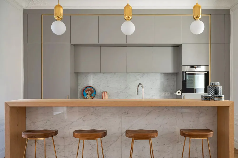 Inspirationnelles appartements avec terrasse verte à Paris - Gallery image 11