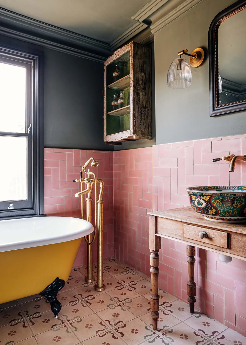 Schöne Farbpalette im Design eines victorianischen Hauses in London - Gallery image 11