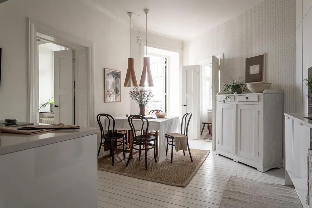 Apartamento gris en Gotemburgo con habitación pequeña y balcón (65 m²) - Gallery image 20