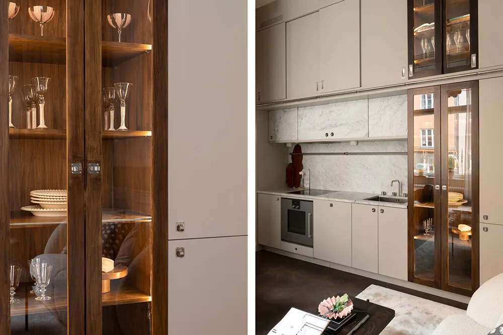 Petite appartement en tons beiges avec intérieurs élégants (33 m²) - Gallery image 6