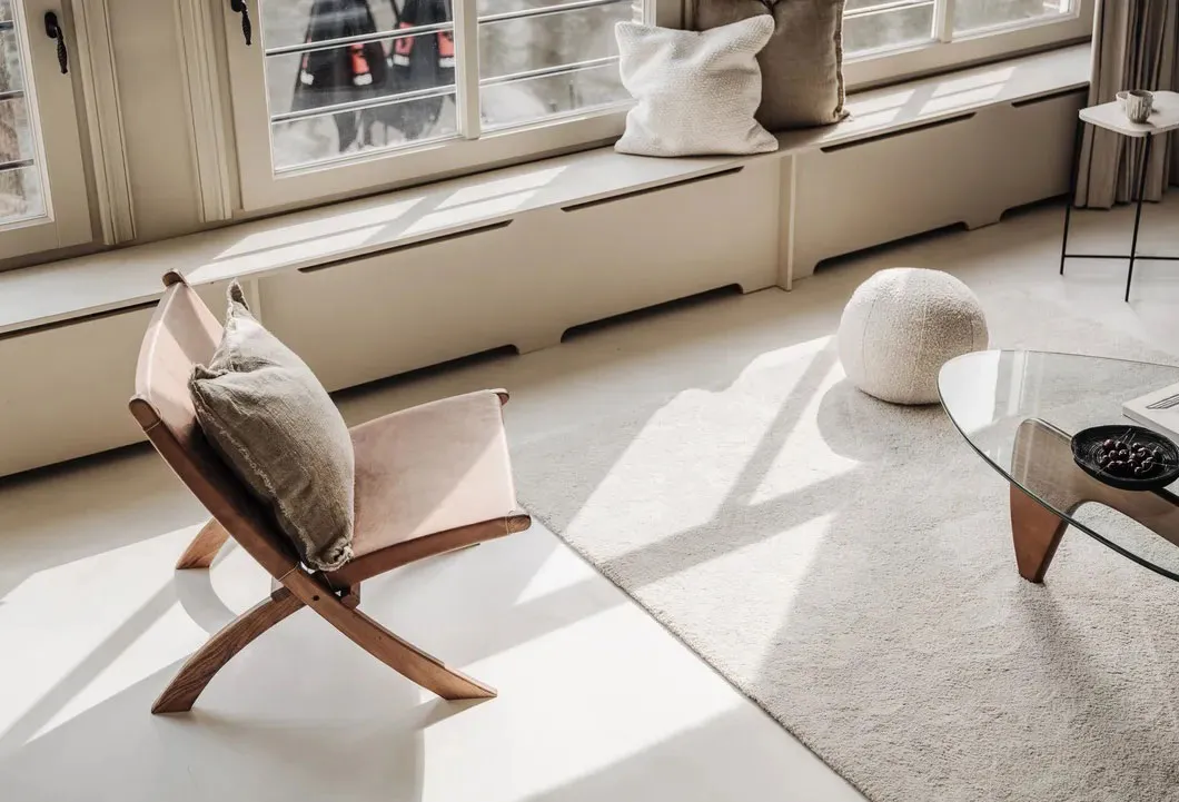 Diseño minimalista cálido en la decoración de un apartamento en una casa junto al canal en Ámsterdam - Gallery image 12