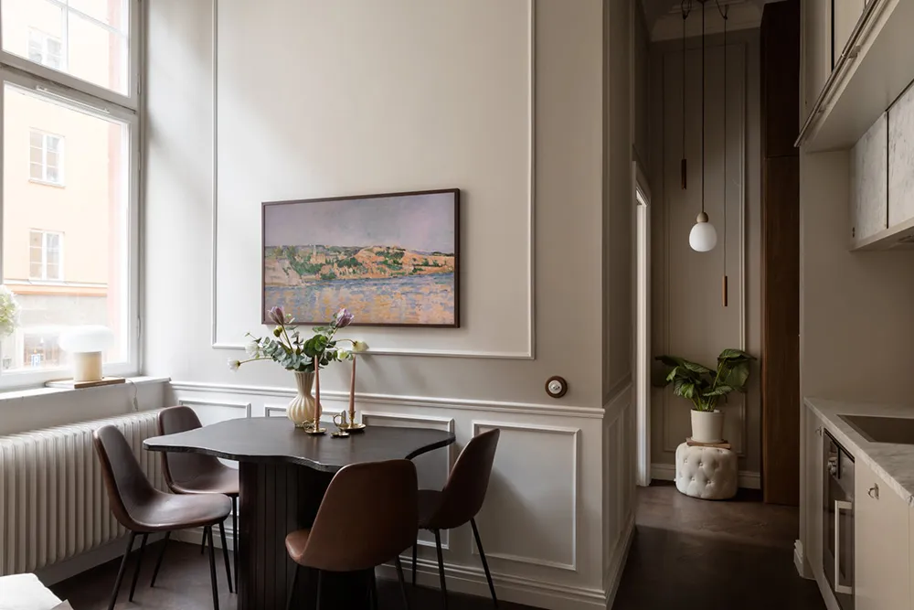 Petite appartement en tons beiges avec intérieurs élégants (33 m²) - Gallery image 3