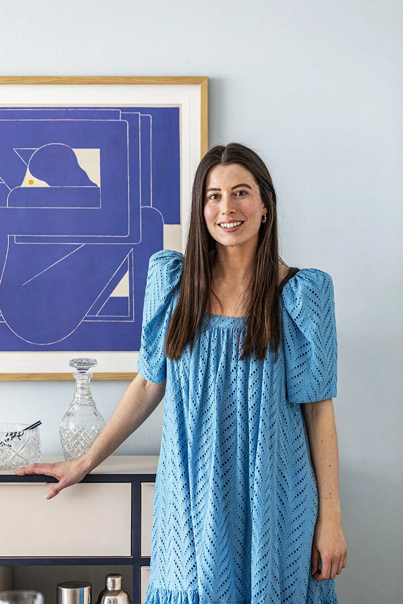 Blau mit Rot: Ungewöhnlicher Weihnachtsdekor in Dänemark - Gallery image 3