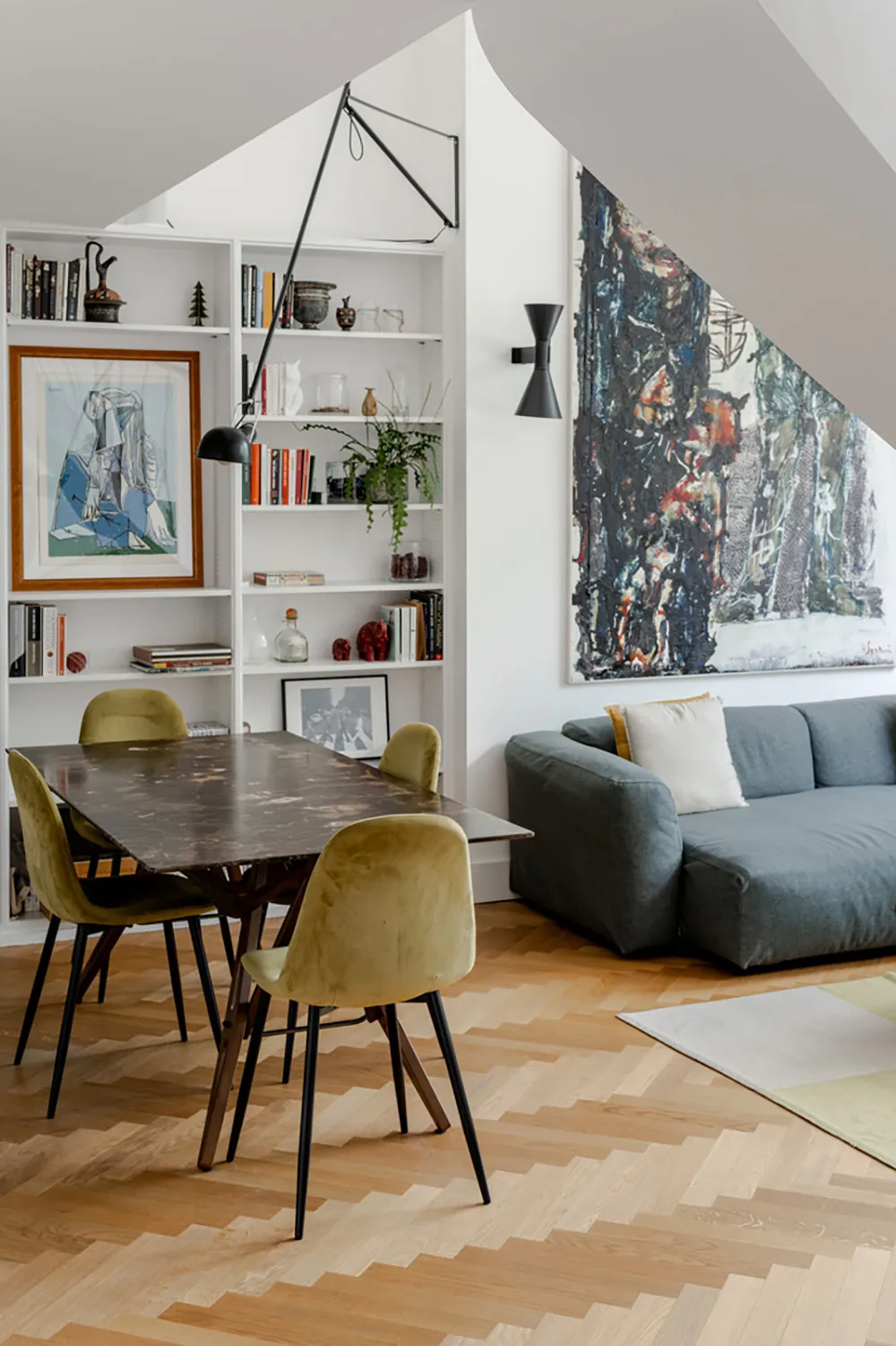 Interesting White Apartment Space in London - Gallery image 6