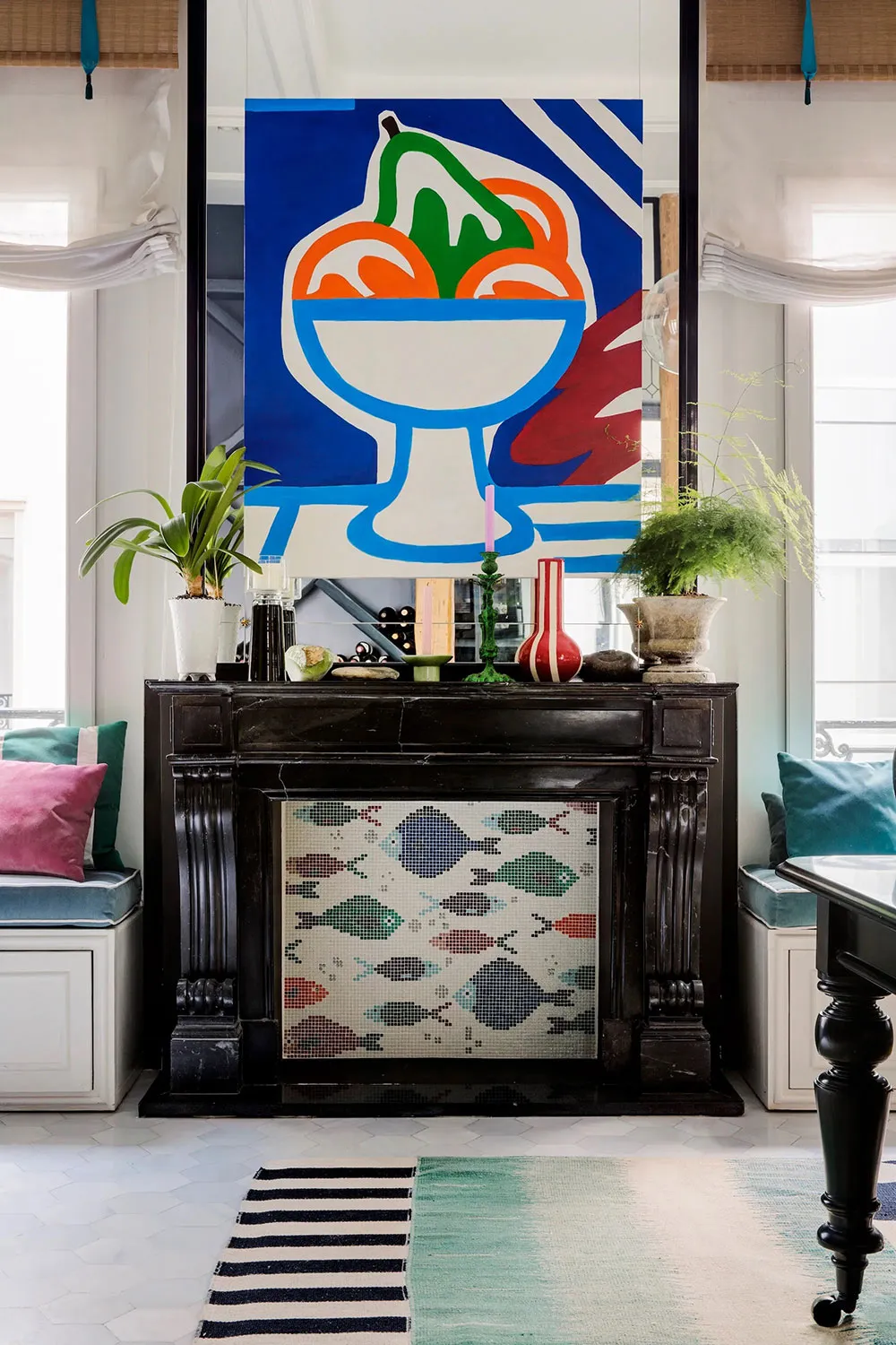 Bright Design with Abundant Eclectic Decor in Madrid - Gallery image 6