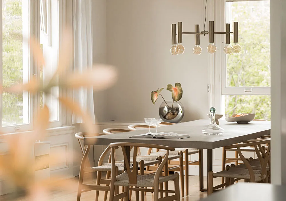 Gemütliche moderne Interior-Designs der beeindruckenden städtischen Villa in Amsterdam - Gallery image 15