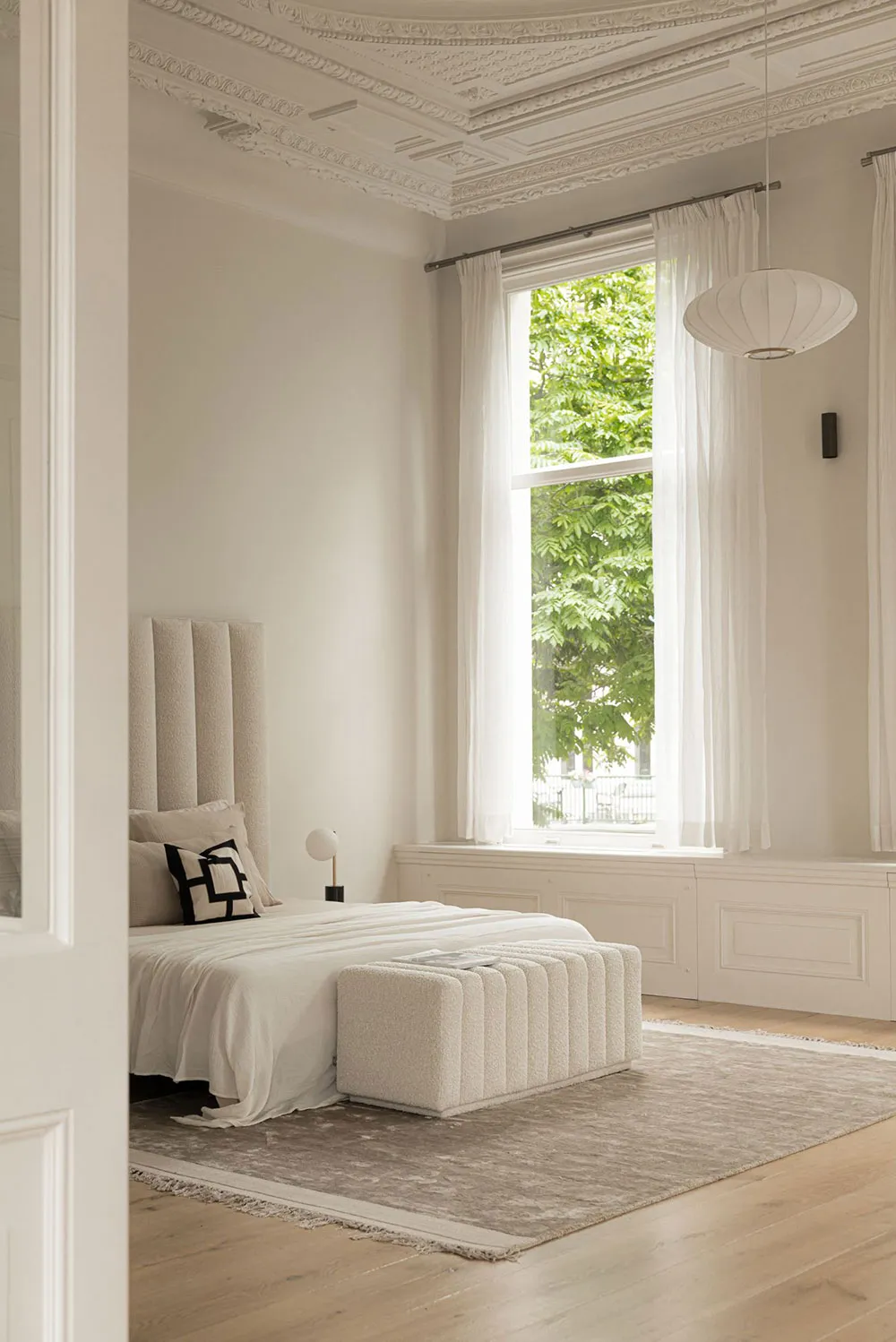 Gemütliche moderne Interior-Designs der beeindruckenden städtischen Villa in Amsterdam - Gallery image 28