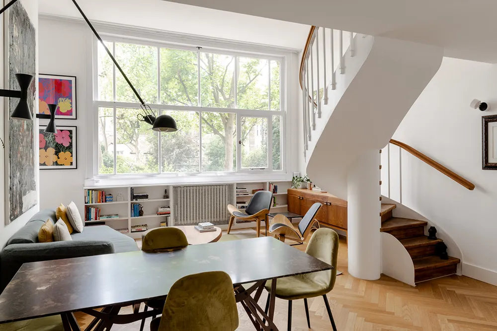 Interesting White Apartment Space in London - Gallery image 4