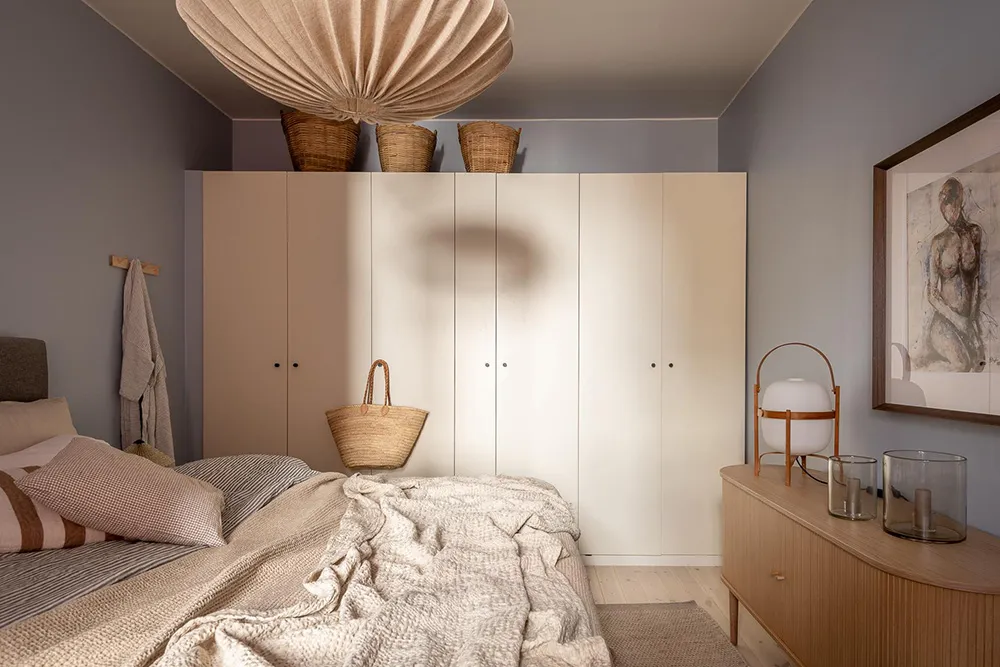 Couleurs pastel légères dans le design d'une agréable appartement scandinave (72 m²) - Gallery image 25