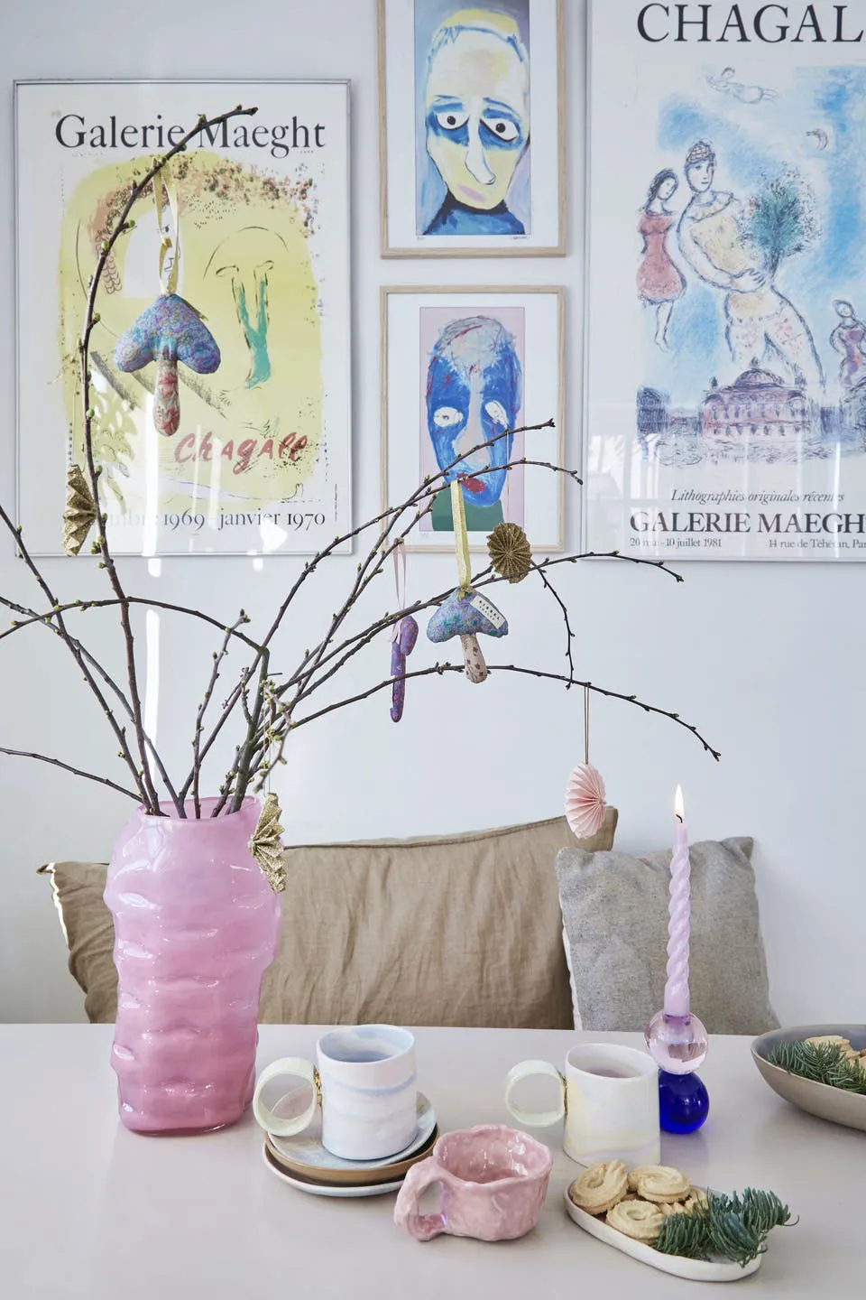 Pastel Christmas in the Home of Interior Store Owners in Denmark - Gallery image 12