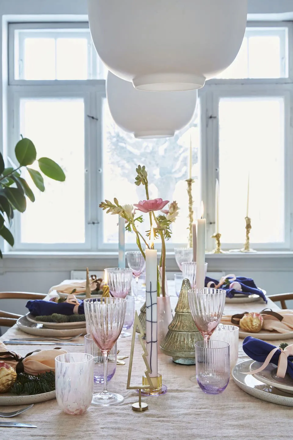 Pastel Christmas in the Home of Interior Store Owners in Denmark - Gallery image 4