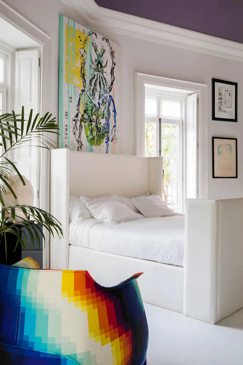 Bright Design with Abundant Eclectic Decor in Madrid - Gallery image 10