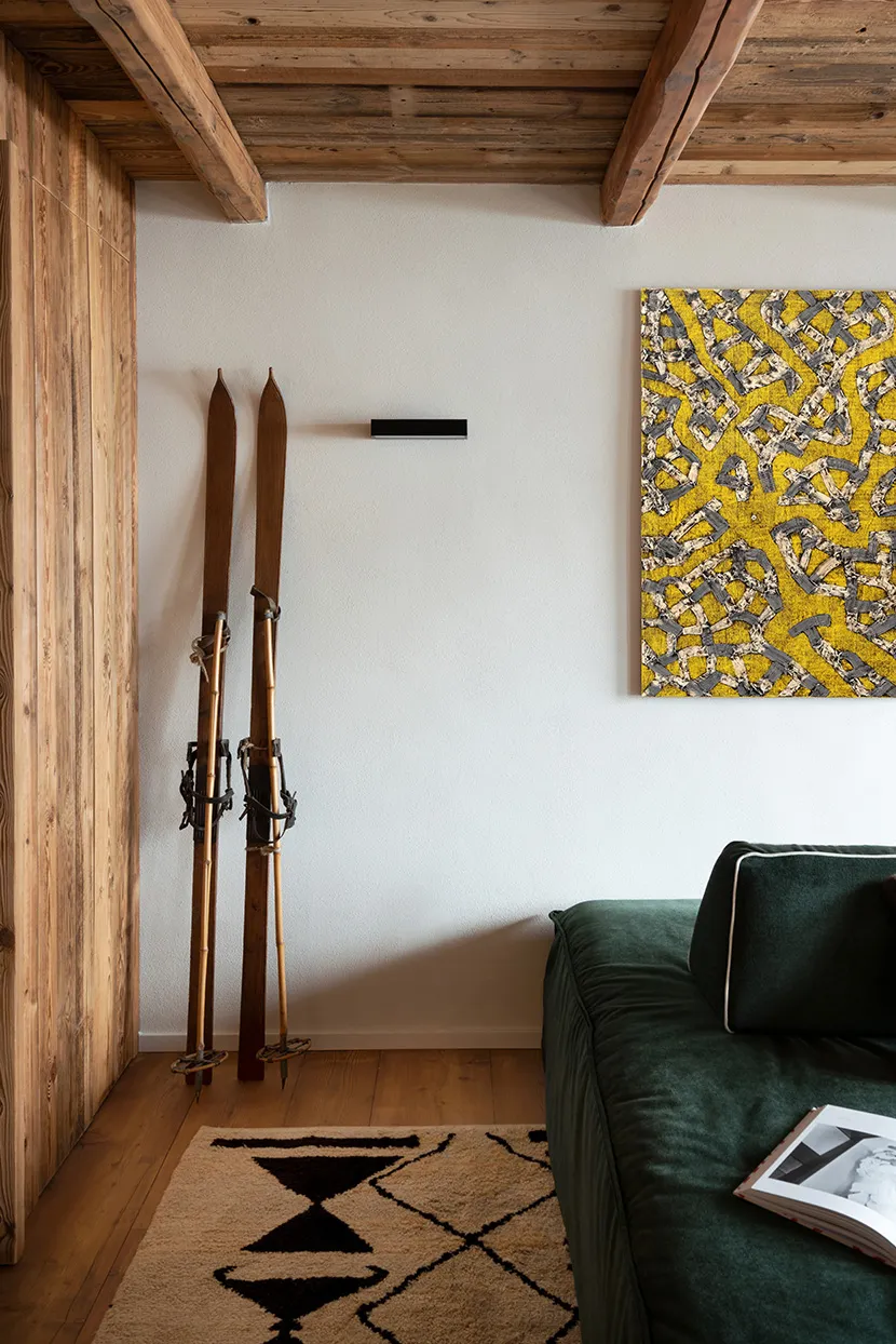 Mały, ale stylowy alpejski интерьер w Włoszech - Gallery image 12
