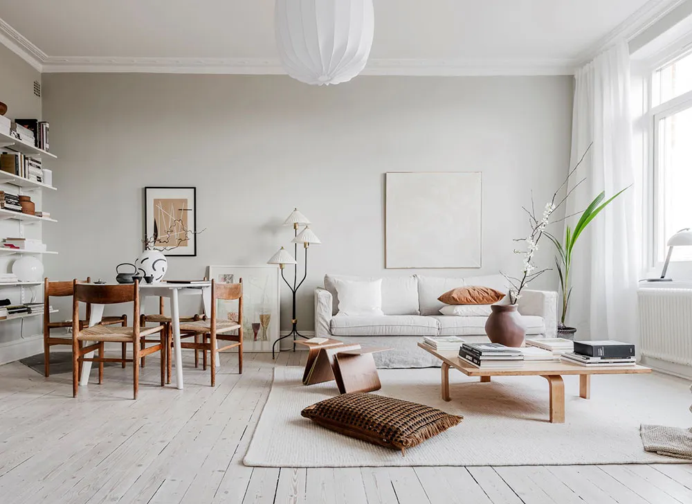 Interior tranquilo y sereno con toques japoneses en Gotemburgo - Gallery image 8