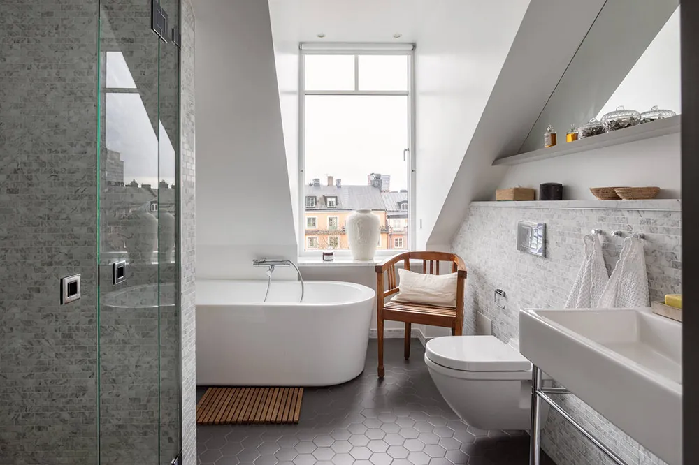 Lively Interior of a Spacious Loft with Terrace in Stockholm - Gallery image 15