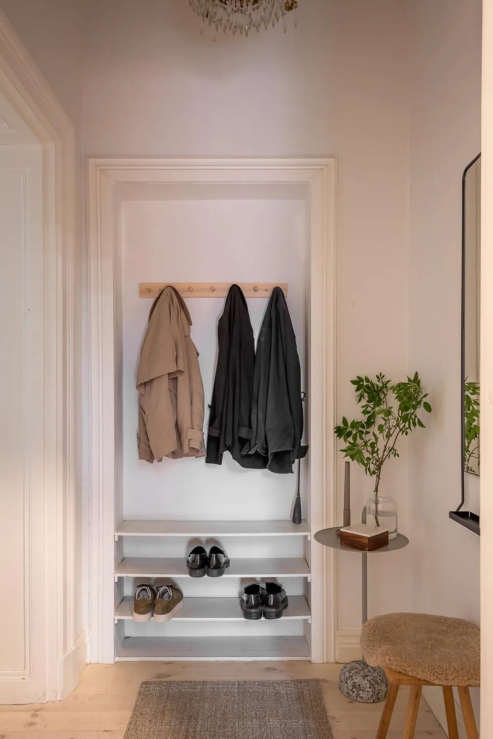 Couleurs pastel légères dans le design d'une agréable appartement scandinave (72 m²) - Gallery image 30