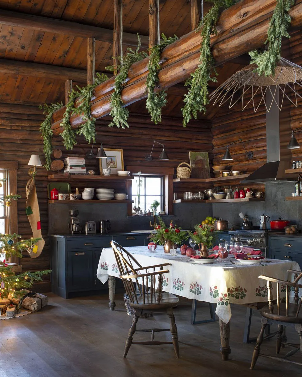 Festividades invernales en un acogedor cabaña de madera en Wyoming - Gallery image 4