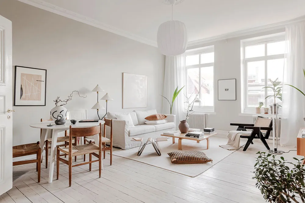 Interior tranquilo y sereno con toques japoneses en Gotemburgo - Gallery image 5