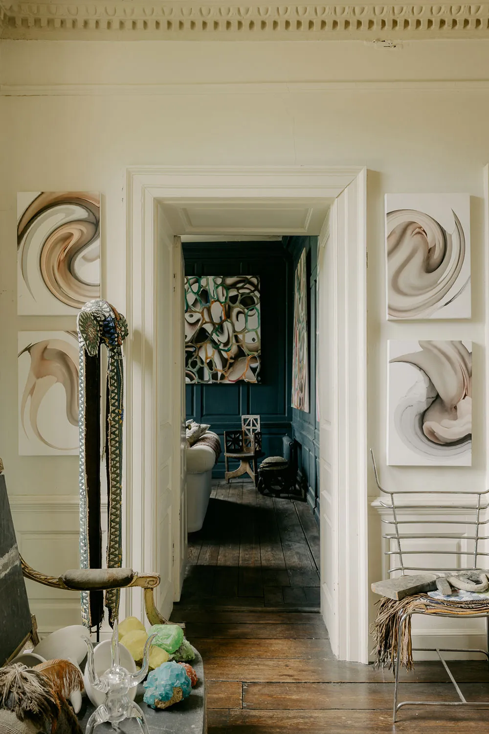 Niesamowite wnętrza starożytnego domu w stylu barok w Anglii - Gallery image 20