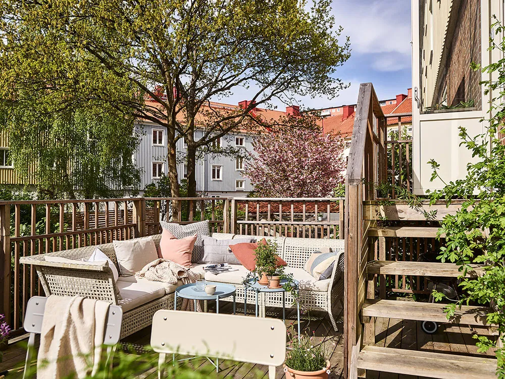 En la ciudad como en una casa de campo: diseño natural en Gotemburgo (47 m²) - Gallery image 5