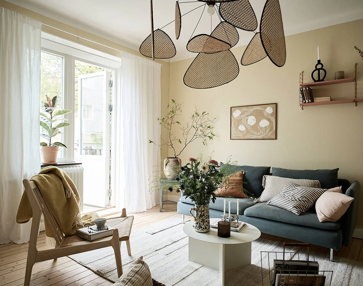 En la ciudad como en una casa de campo: diseño natural en Gotemburgo (47 m²) - Gallery image 4