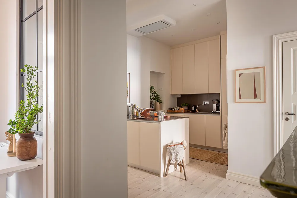 Couleurs pastel légères dans le design d'une agréable appartement scandinave (72 m²) - Gallery image 11