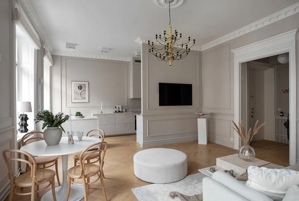 Элегантная современная классика по-скандинавски: квартира в Стокгольме (63 кв. м) - Gallery image 8