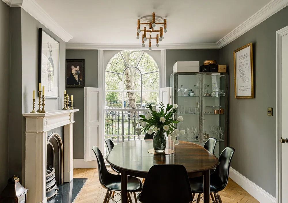 Atmosferyczne wnętrza wyśmieniałego domu georgiaskiego w Londynie - Gallery image 3