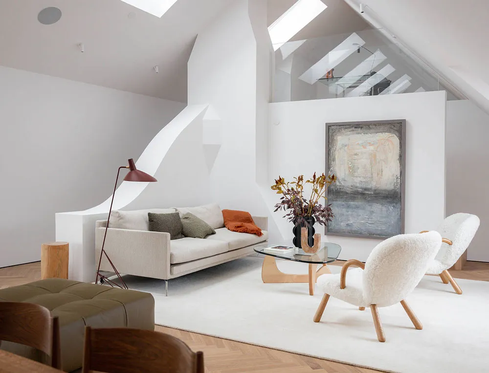 Effektive Dachgeschosswohnung in altem Haus in Stockholm - Gallery image 5