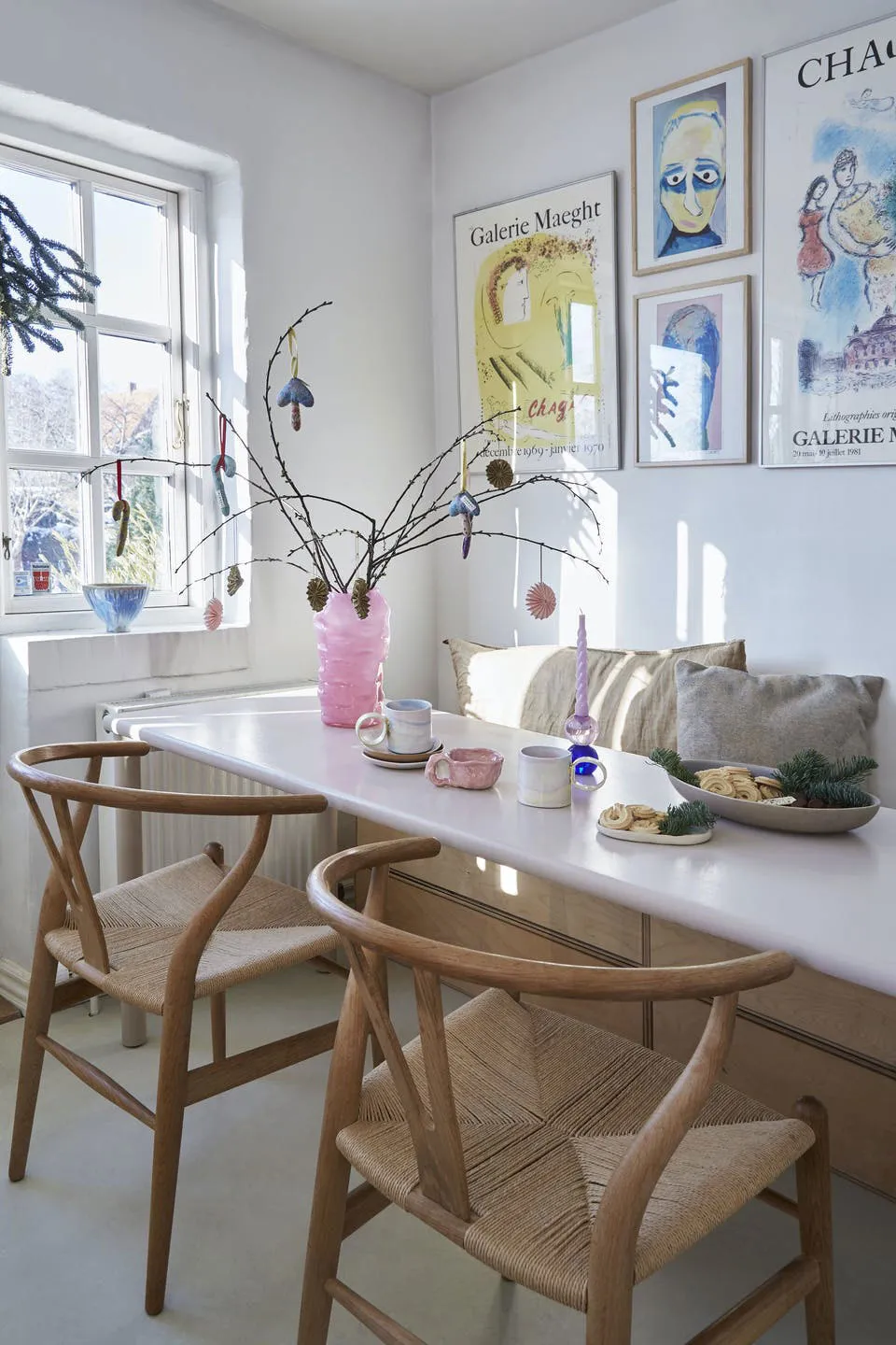 Pastel Christmas in the Home of Interior Store Owners in Denmark - Gallery image 11
