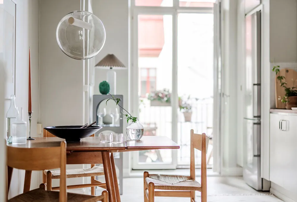 Interior tranquilo y sereno con toques japoneses en Gotemburgo - Gallery image 11