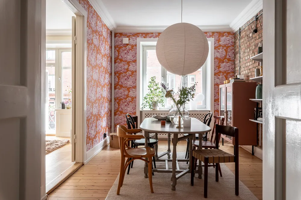 Пісочні тони, цегляна стіна та обоями: квартира в Гетеборзі (91 кв. м) - Gallery image 15