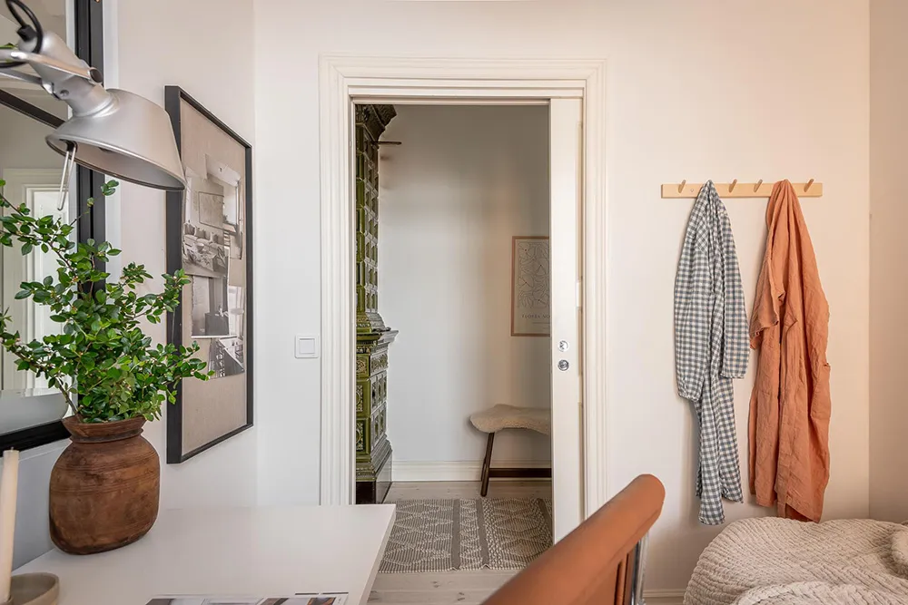 Couleurs pastel légères dans le design d'une agréable appartement scandinave (72 m²) - Gallery image 20