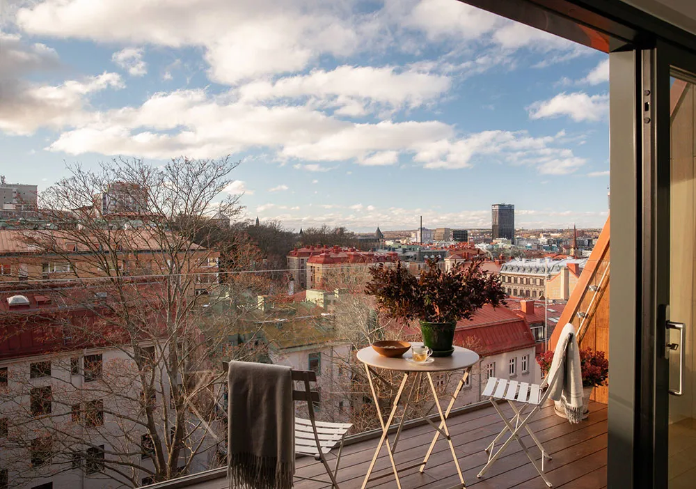 Effektive Dachgeschosswohnung in altem Haus in Stockholm - Gallery image 14