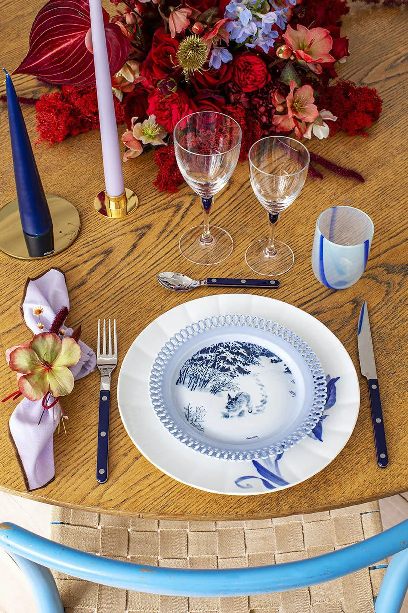 Blau mit Rot: Ungewöhnlicher Weihnachtsdekor in Dänemark - Gallery image 5