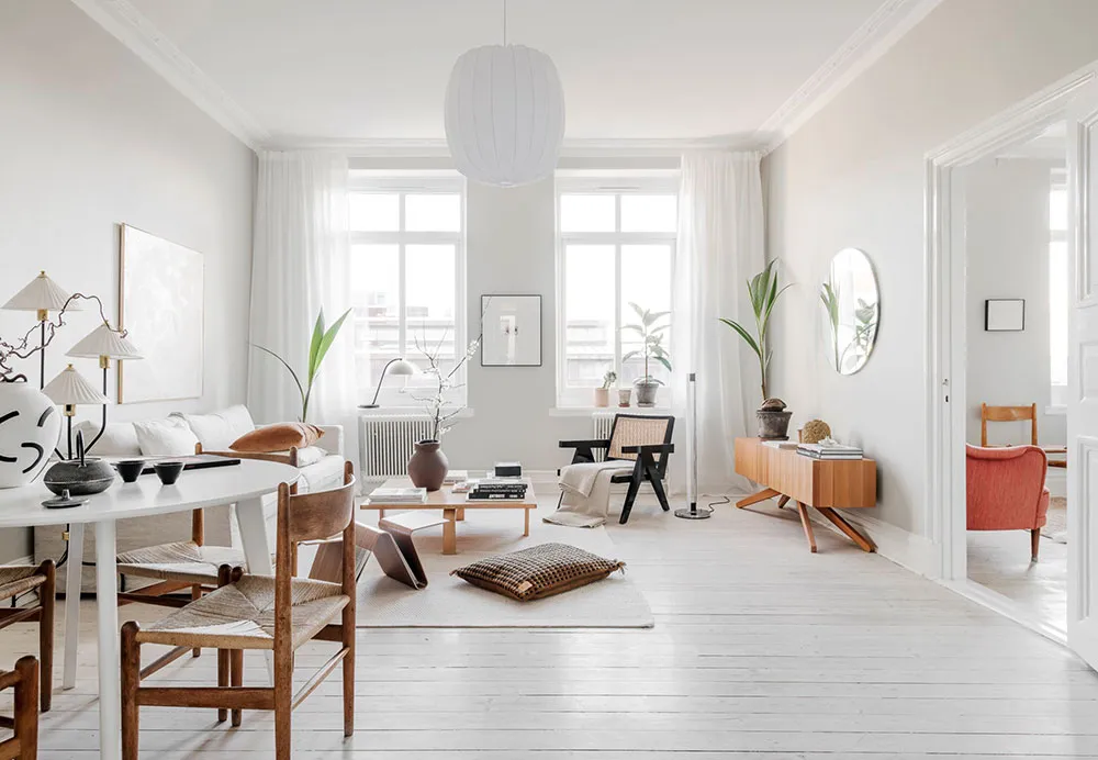 Interior tranquilo y sereno con toques japoneses en Gotemburgo - Gallery image 22