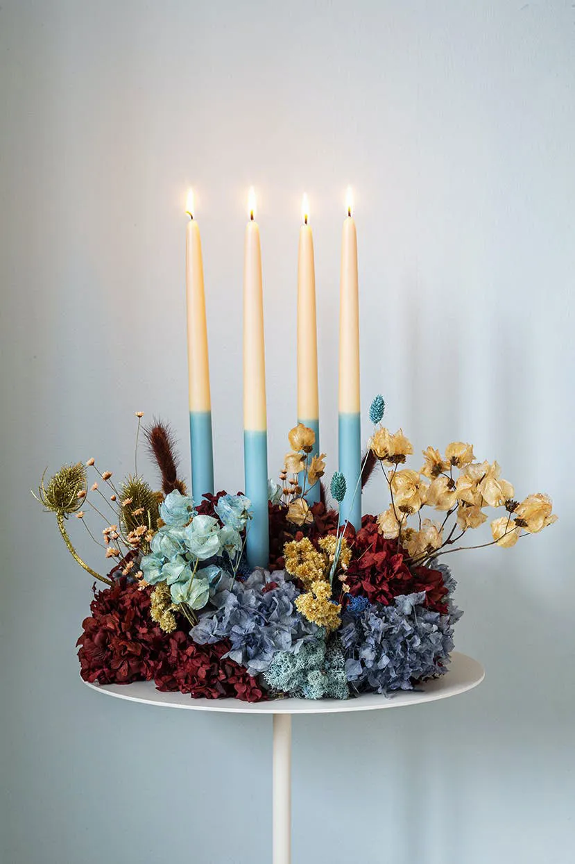 Blau mit Rot: Ungewöhnlicher Weihnachtsdekor in Dänemark - Gallery image 8